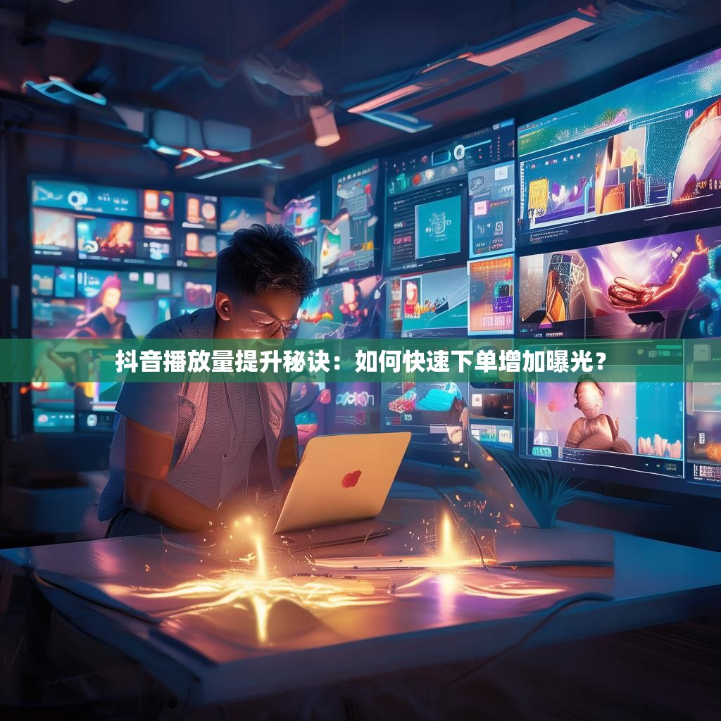抖音播放量提升秘诀：如何快速下单增加曝光？