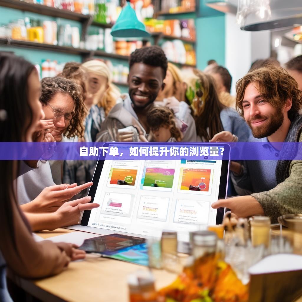 自助下单，如何提升你的浏览量？