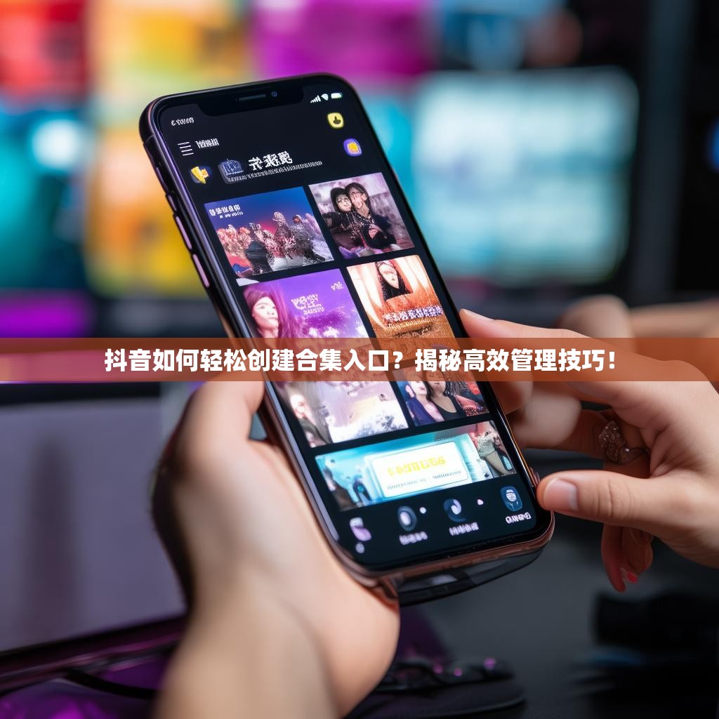 抖音如何轻松创建合集入口？揭秘高效管理技巧！